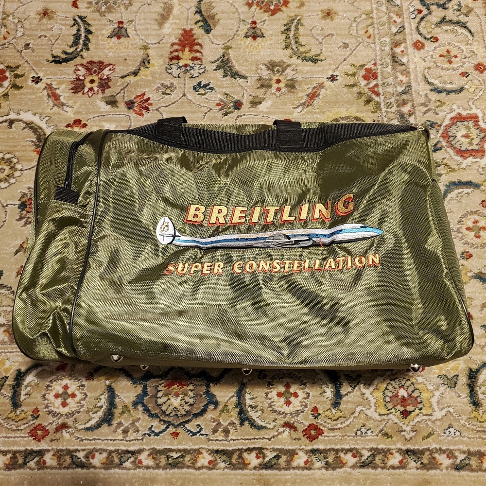 BREITLING Watch Swiss Chronographs Duffel Bag Luggage Super Constellation Pilot